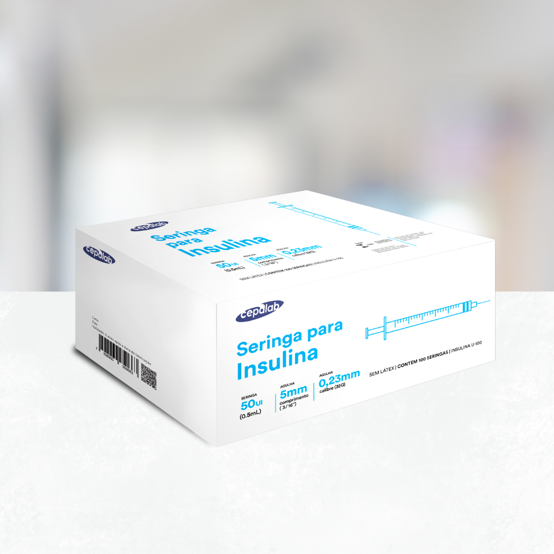 CEPALAB SERINGA PARA INSULINA 5MMX0,23 0,5ML 32G