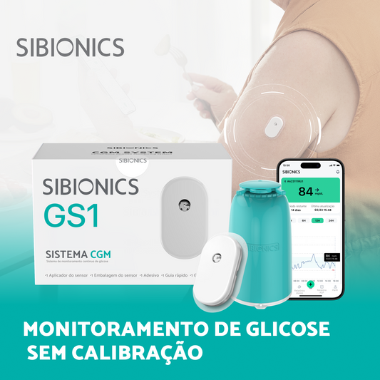 SIBIONICS CGM GS1 - Sistema de monitoramento contínuo de glicose